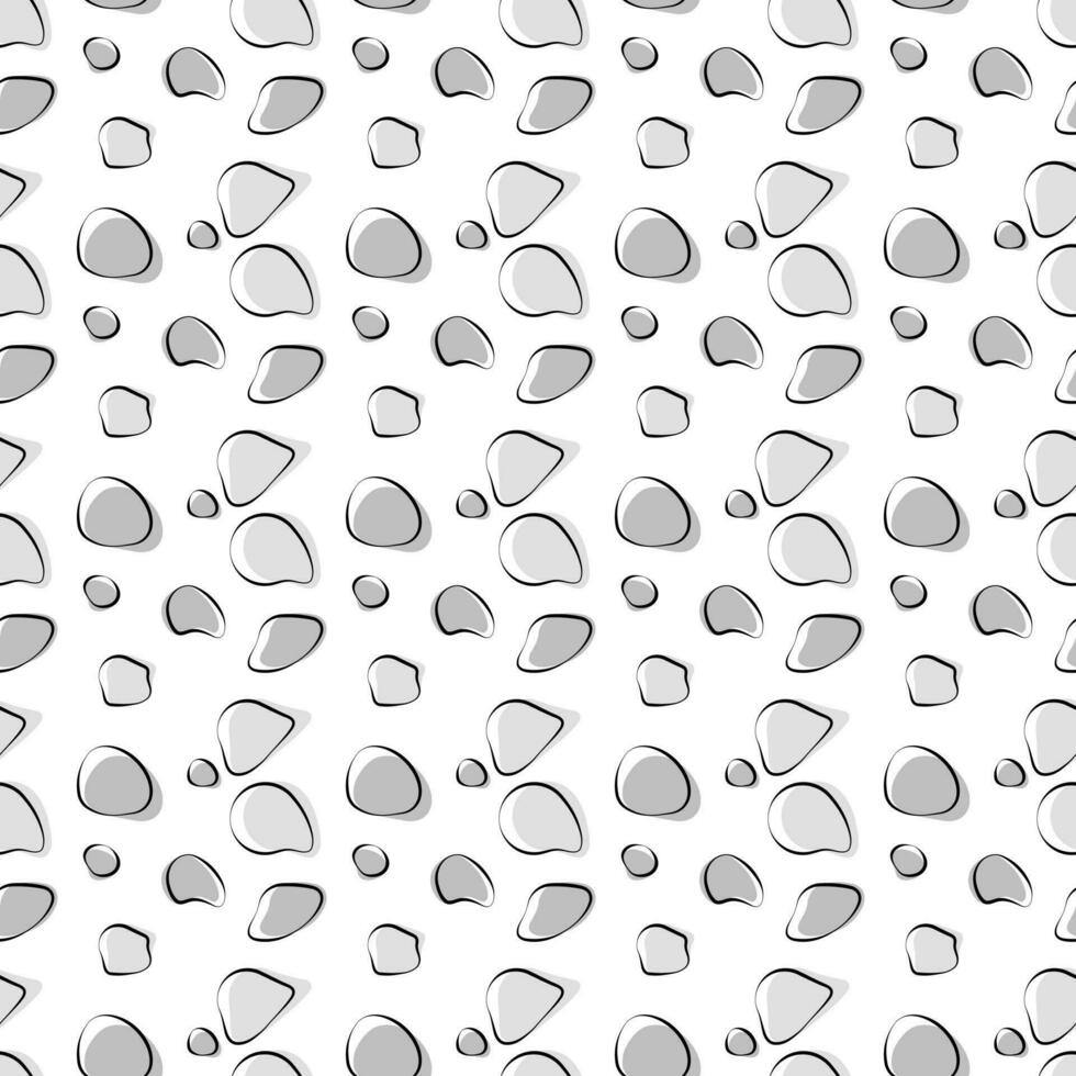 Abstract seamless texture on white background vector