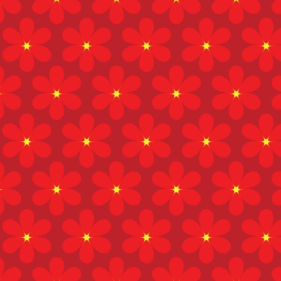 Floral organic pattern wrapping vector