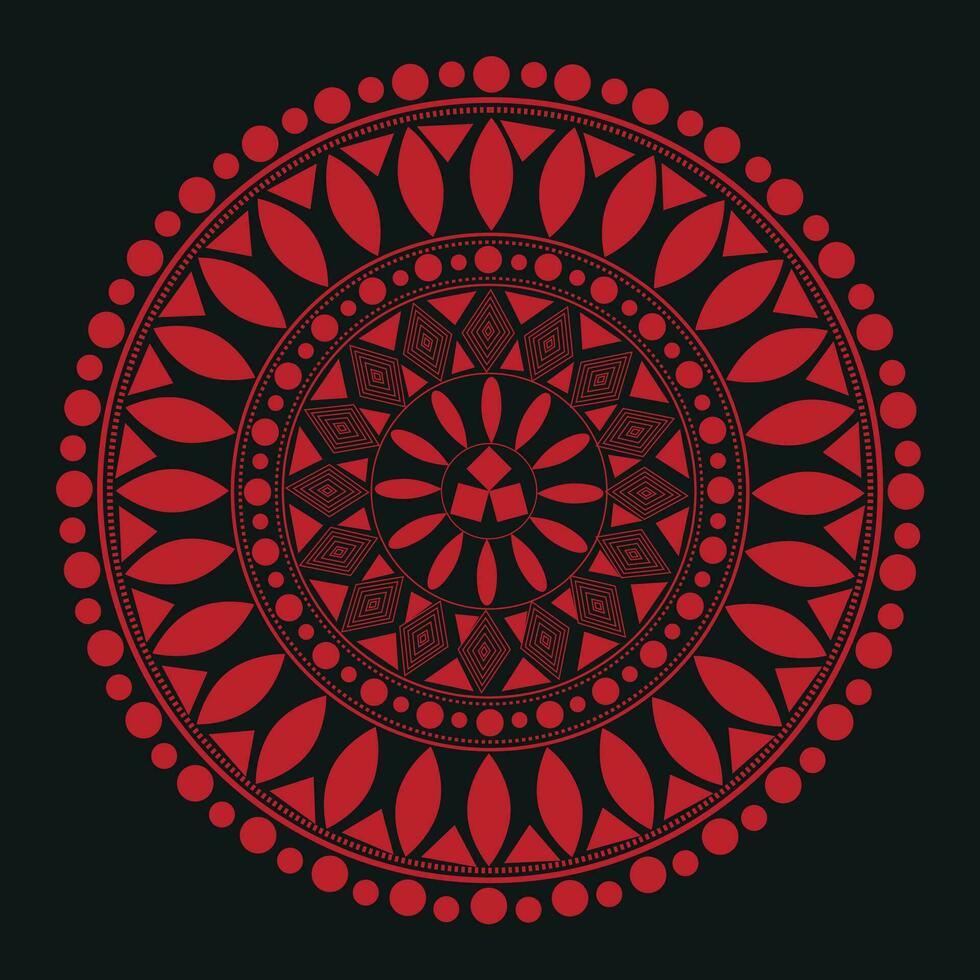 Mandala pattern Background vector