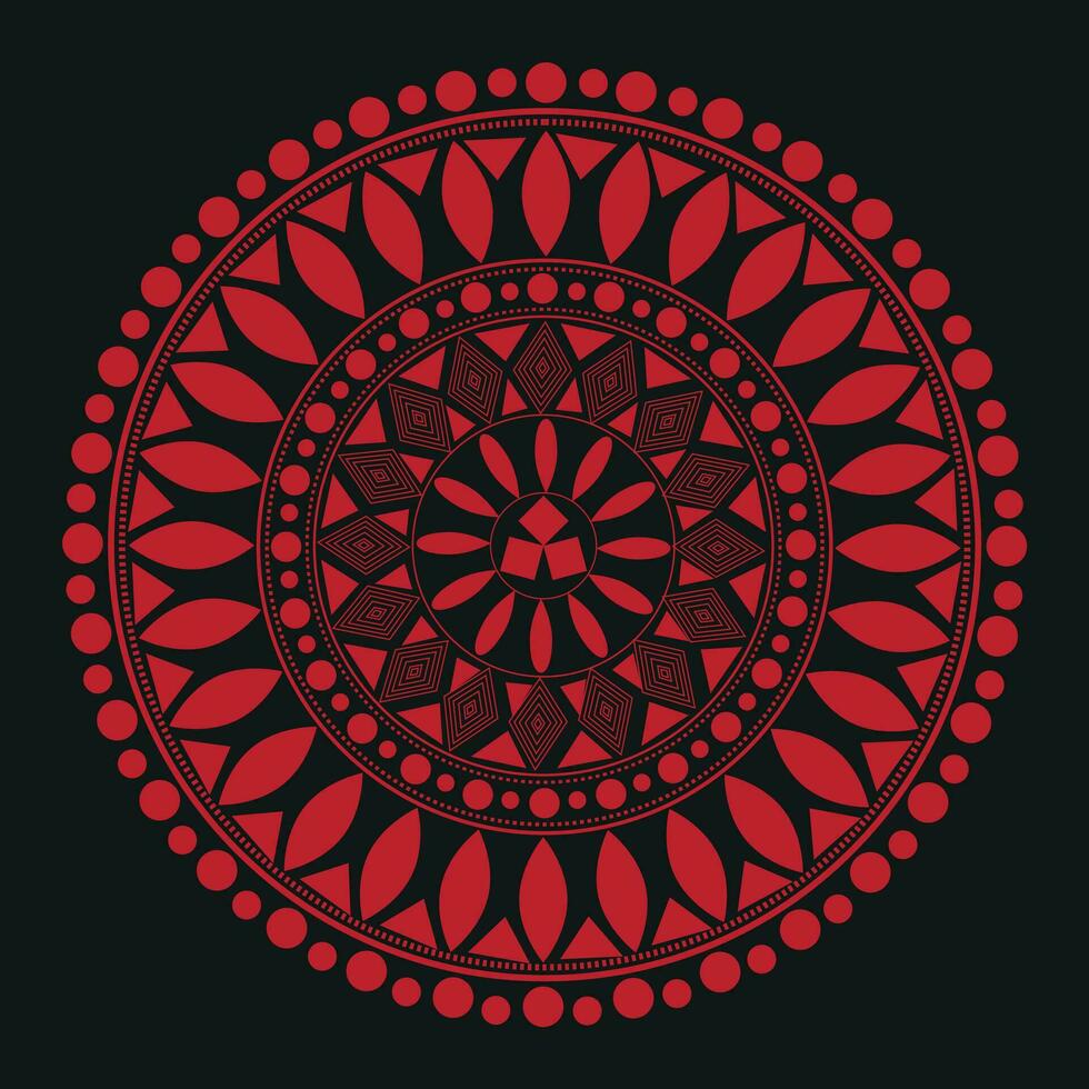 Mandala pattern Background vector