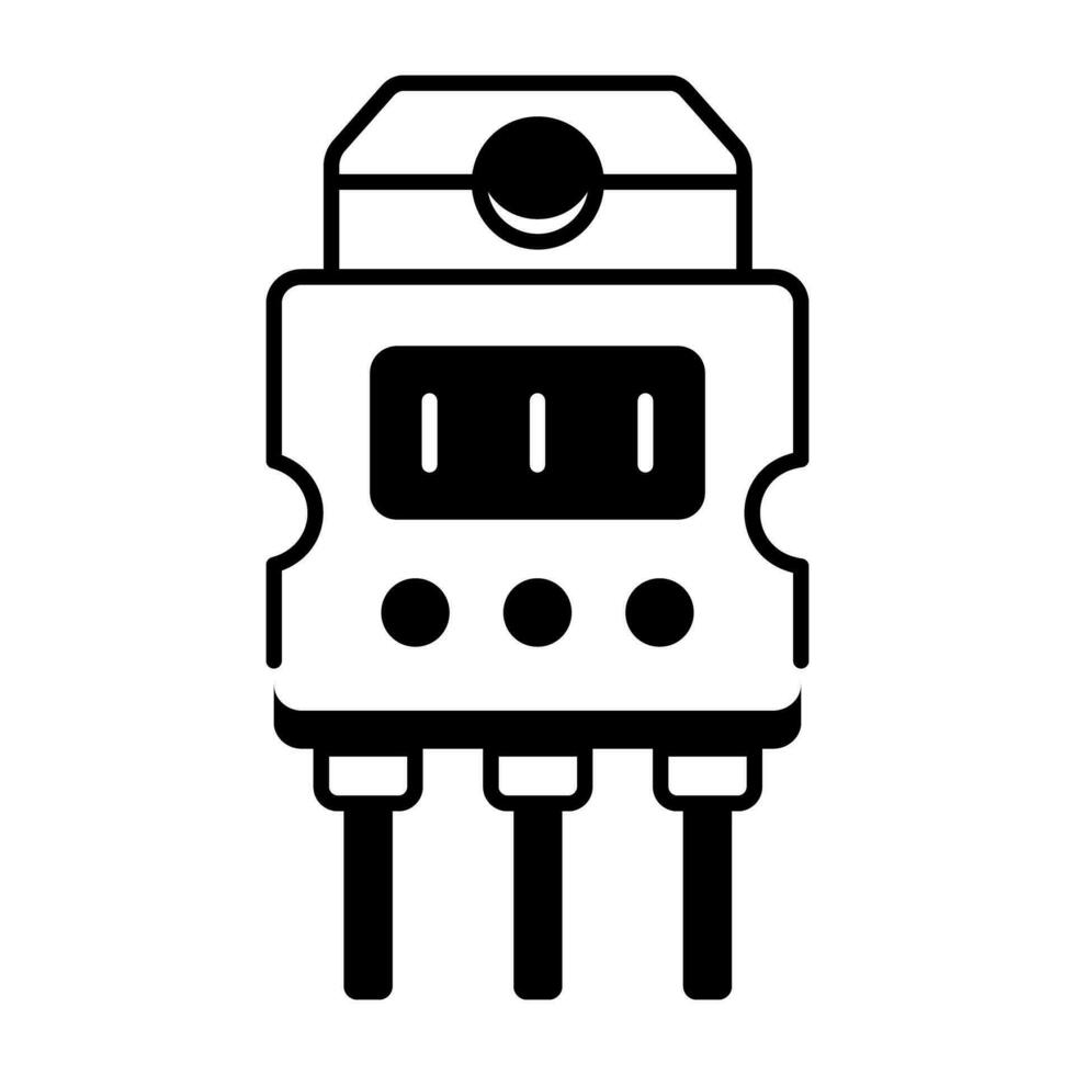 Modern  icon of Multimedia Components Line Icon vector