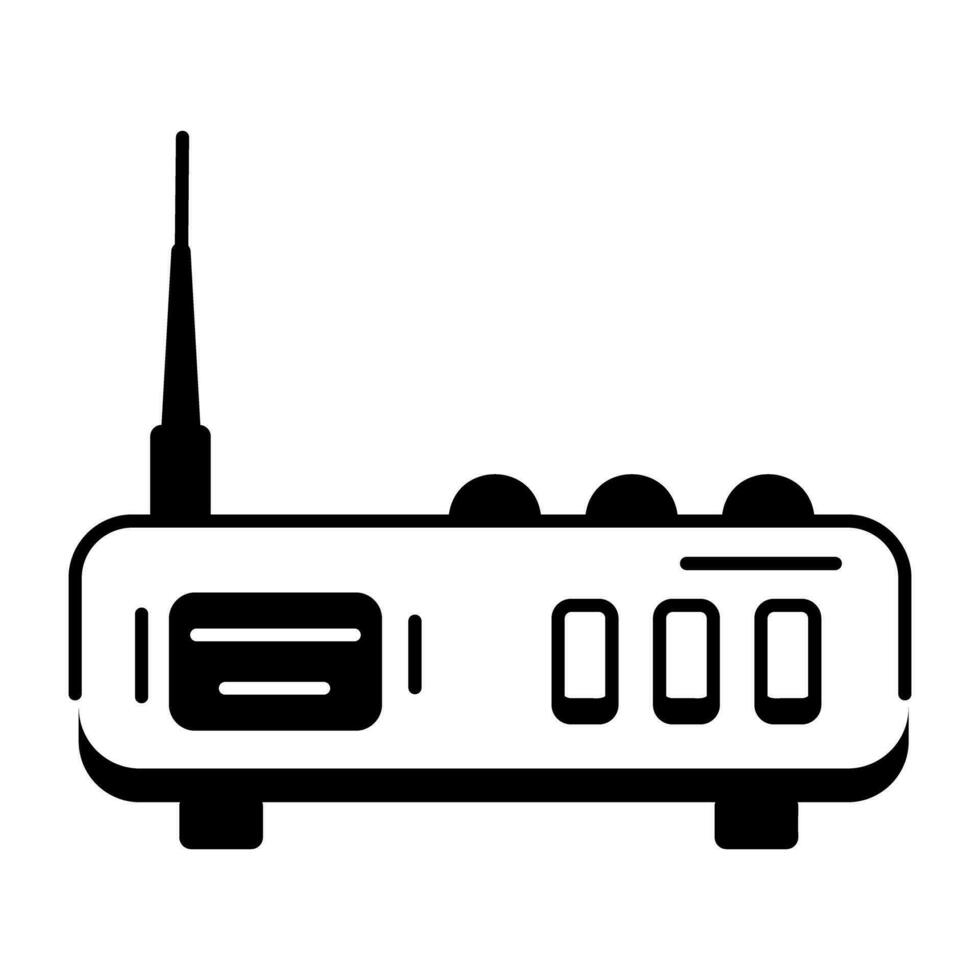 Modern  icon of Multimedia Components Line Icon vector