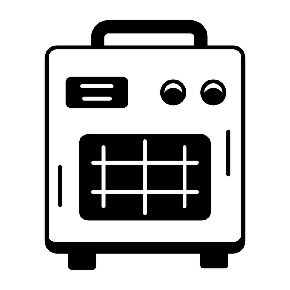 Hardware Components Line Icon vector