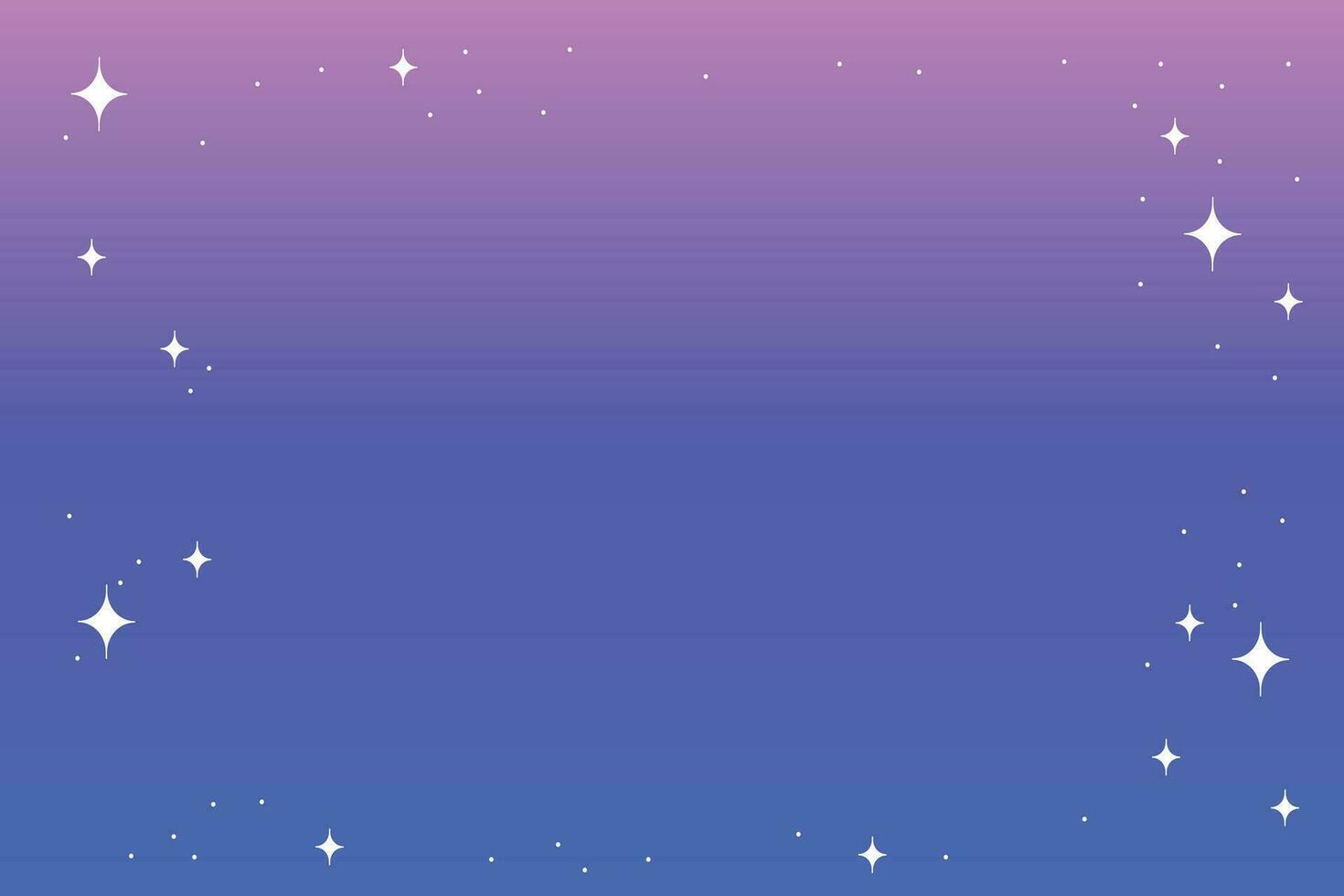 Purple background with stars. Vector illustration