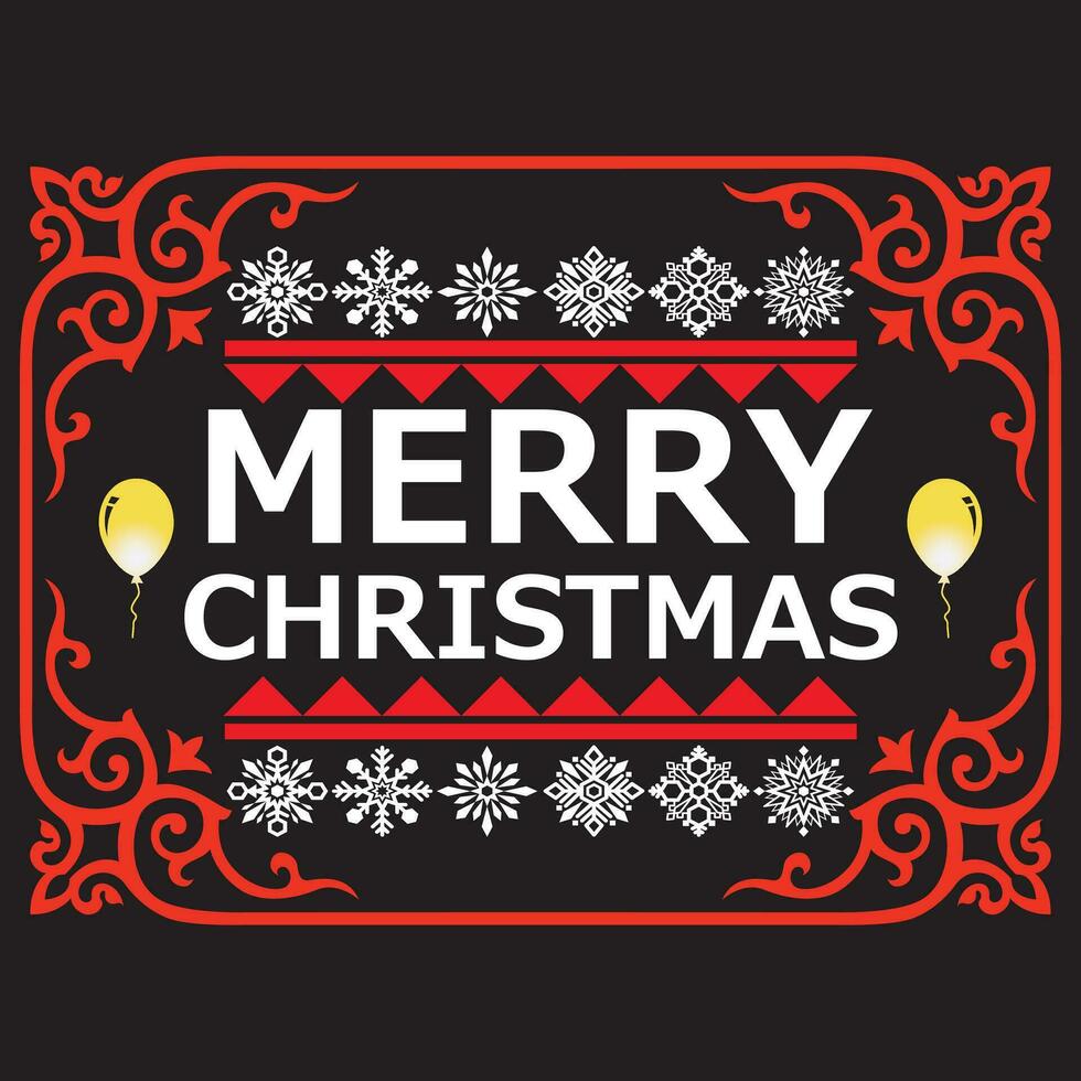 Merry Christmas Day Design vector