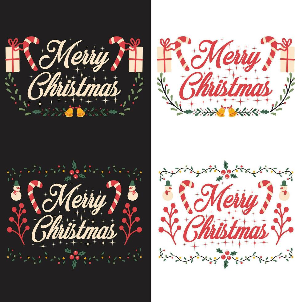 Merry Christmas Day Design vector