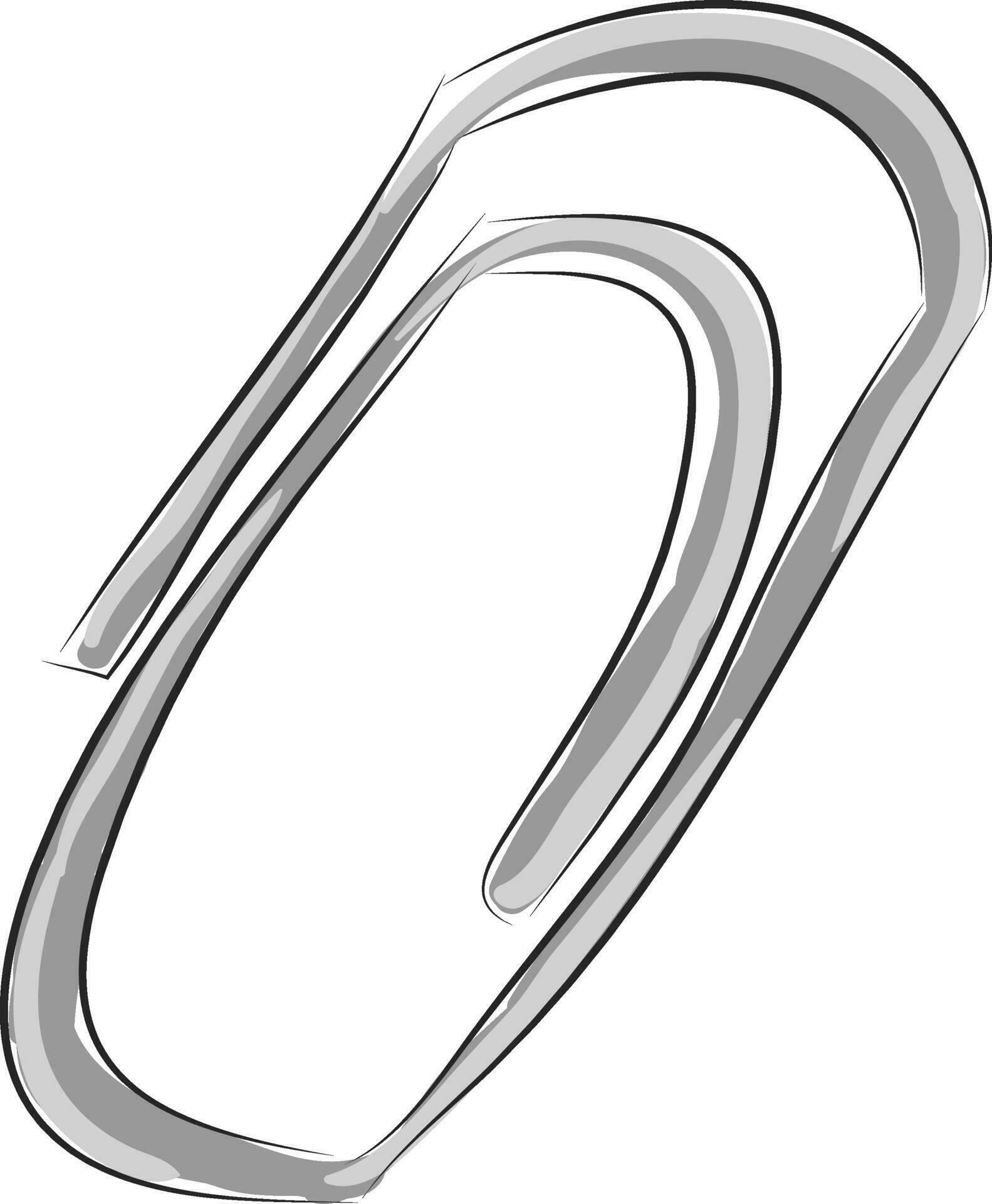 Paper clip vector illustration 34512335 Vector Art at Vecteezy