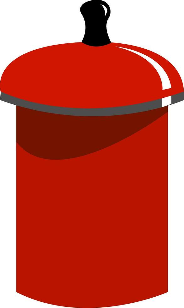 Pot illustration vector on white background