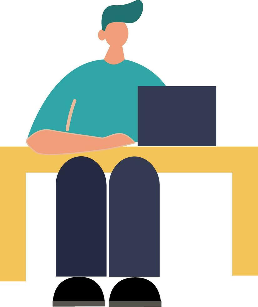 Reception illustration vector on white background