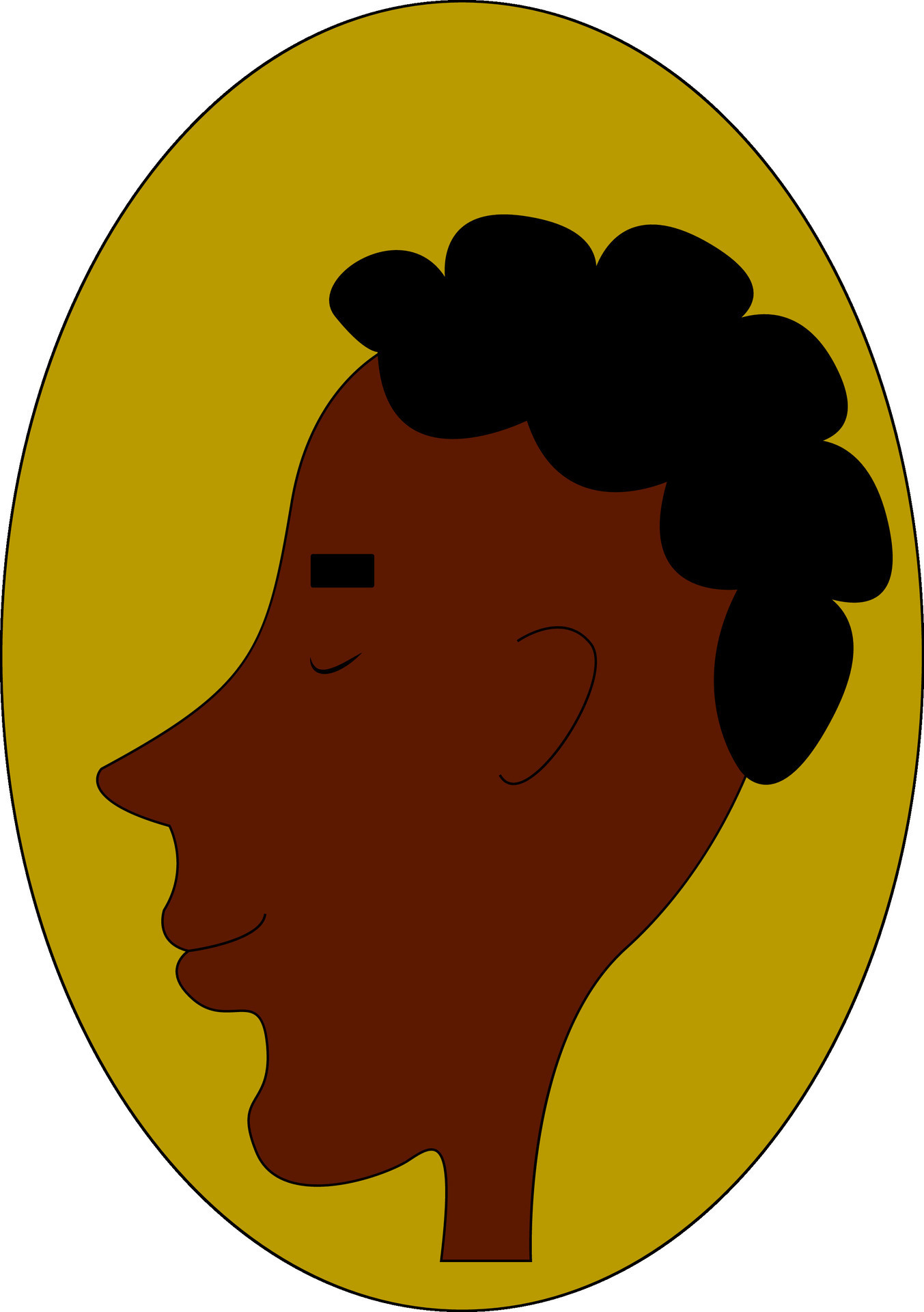 A Dark Boy With Short Black Hair Vector Or Color Illustration 34512924 a-dark-boy-with-short-black-hair-vector-or-color-illustration-34512924