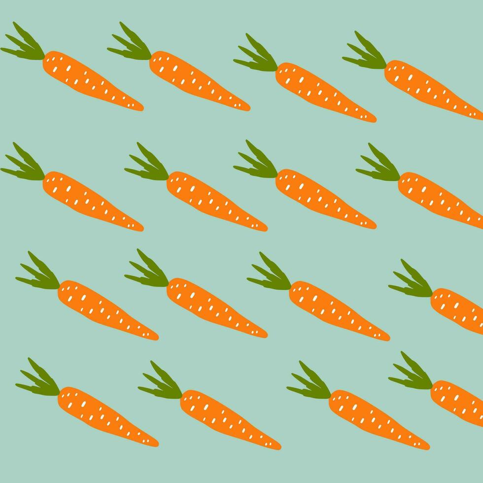 Carrot background vector or color illustration