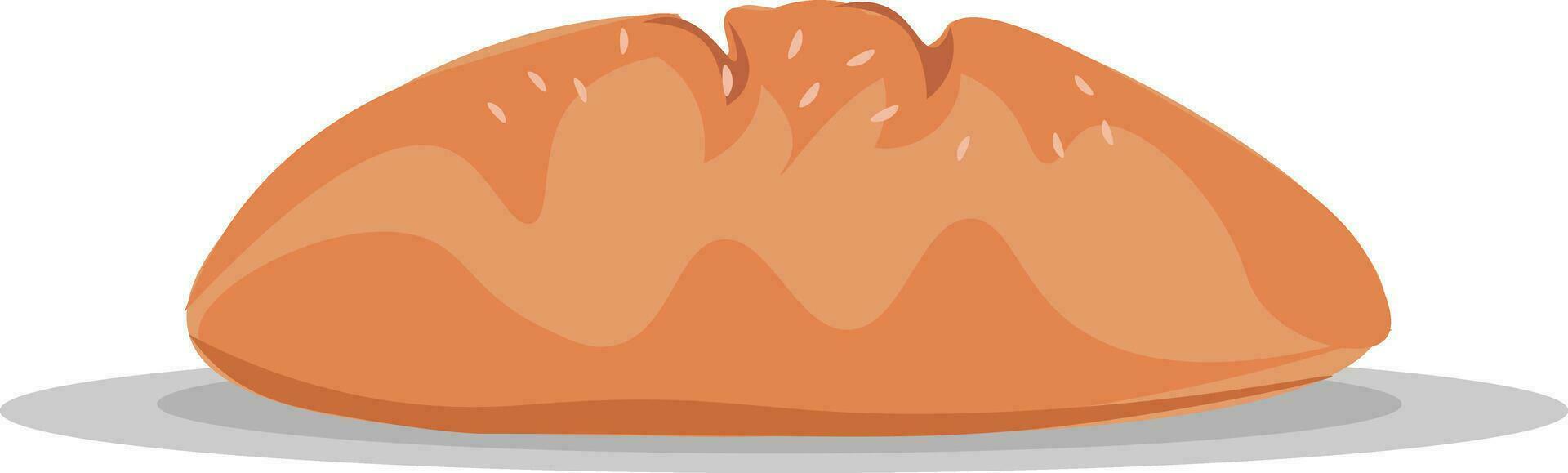 Bread, vector or color illustration.