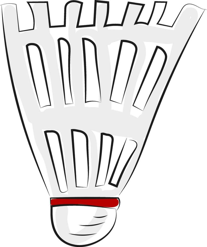 un volante soportes vertical con el gorra frente a abajo, vector o color ilustración.