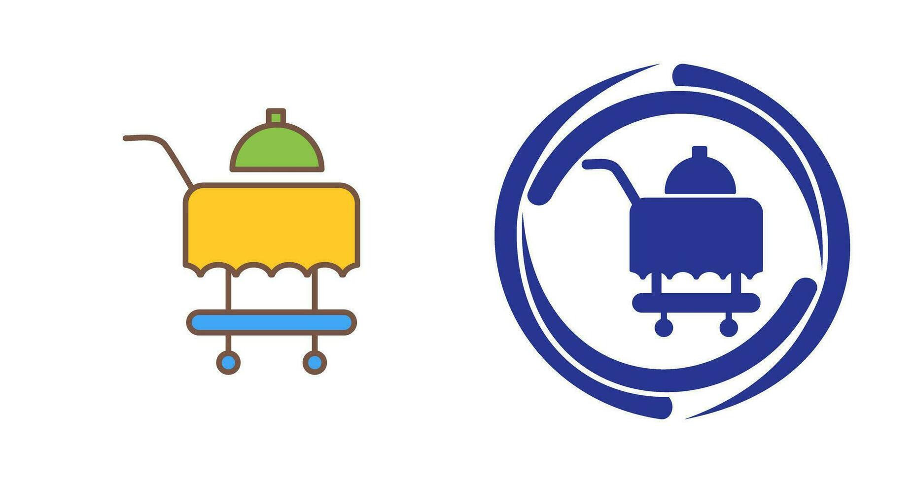 Room Service Vector Icon