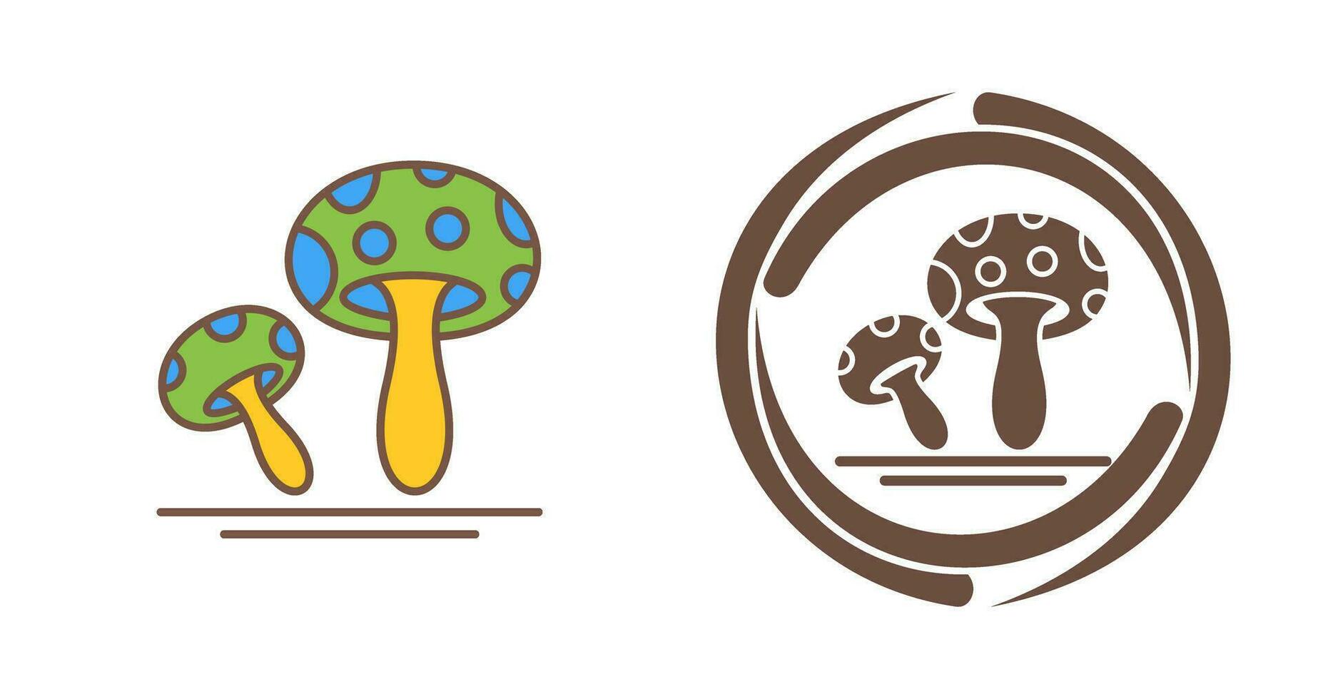 Mushroom Vector Icon