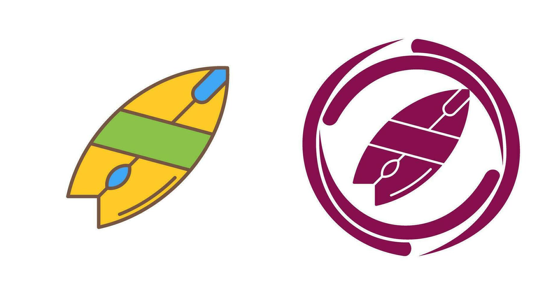 Surfboard Vector Icon