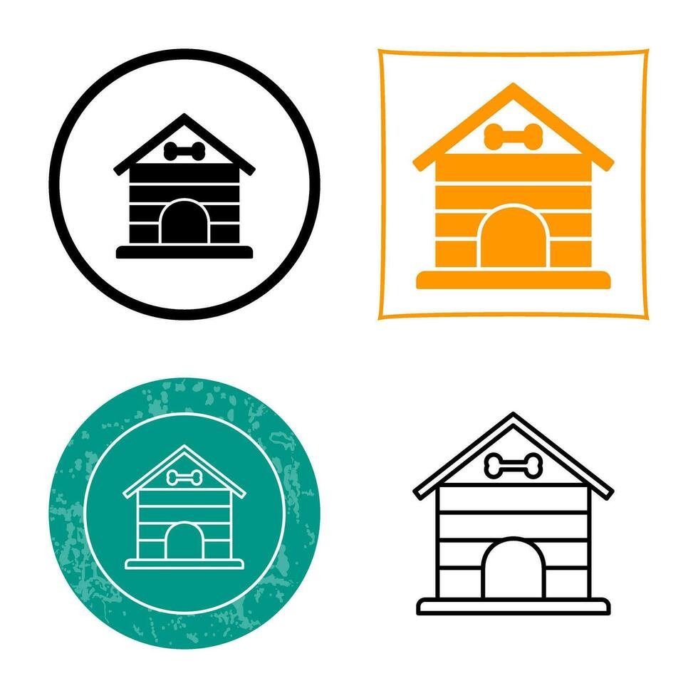 Dog House Vector Icon