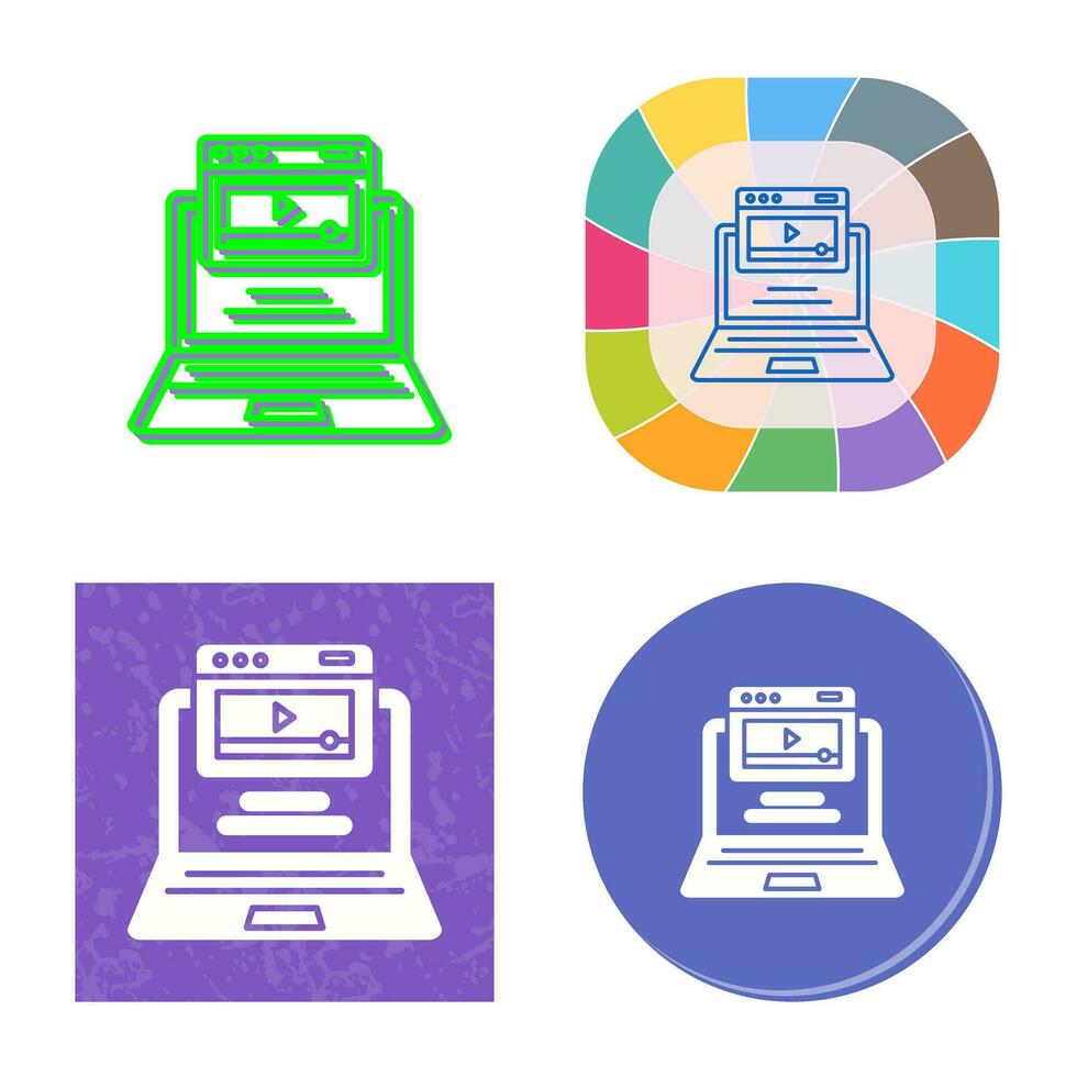 Webinar Vector Icon