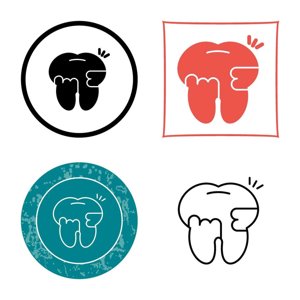 Toothache And Plaque Vector Icon