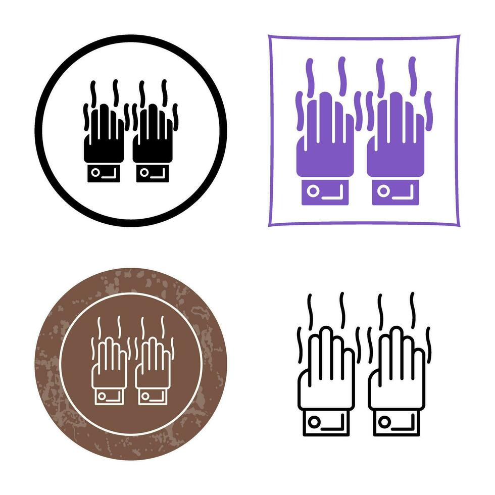 Smelly Hands Vector Icon
