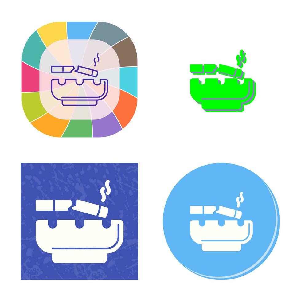 Broken Cigarette Vector Icon