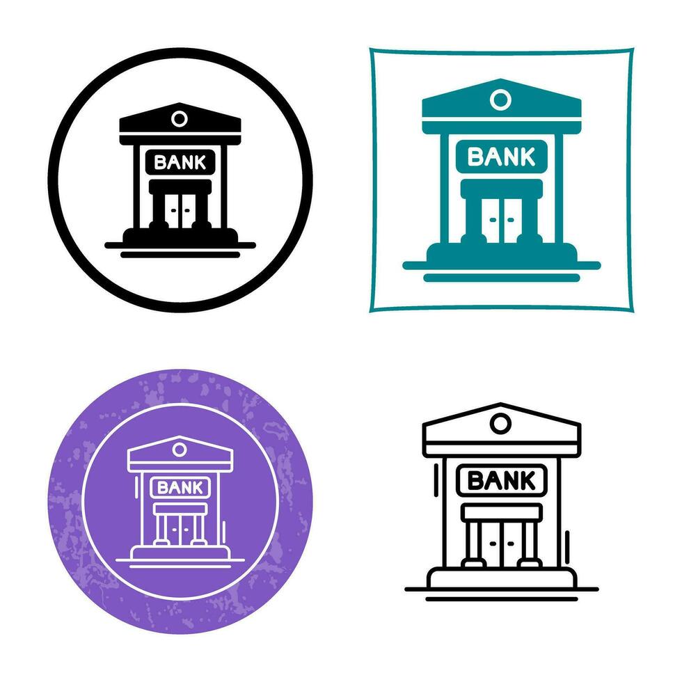 Bank Vector Icon