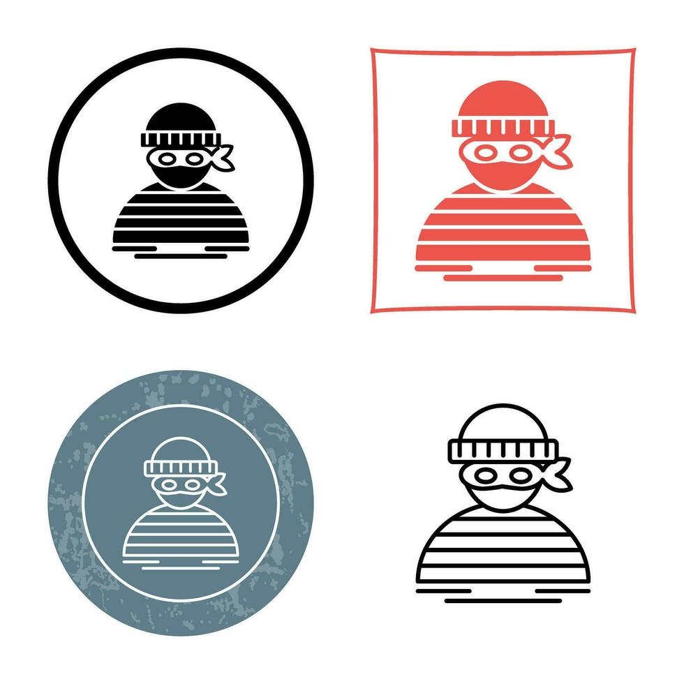 Thief Vector Icon
