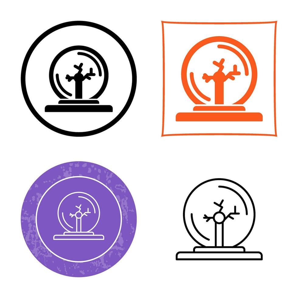 Plasma Ball Vector Icon