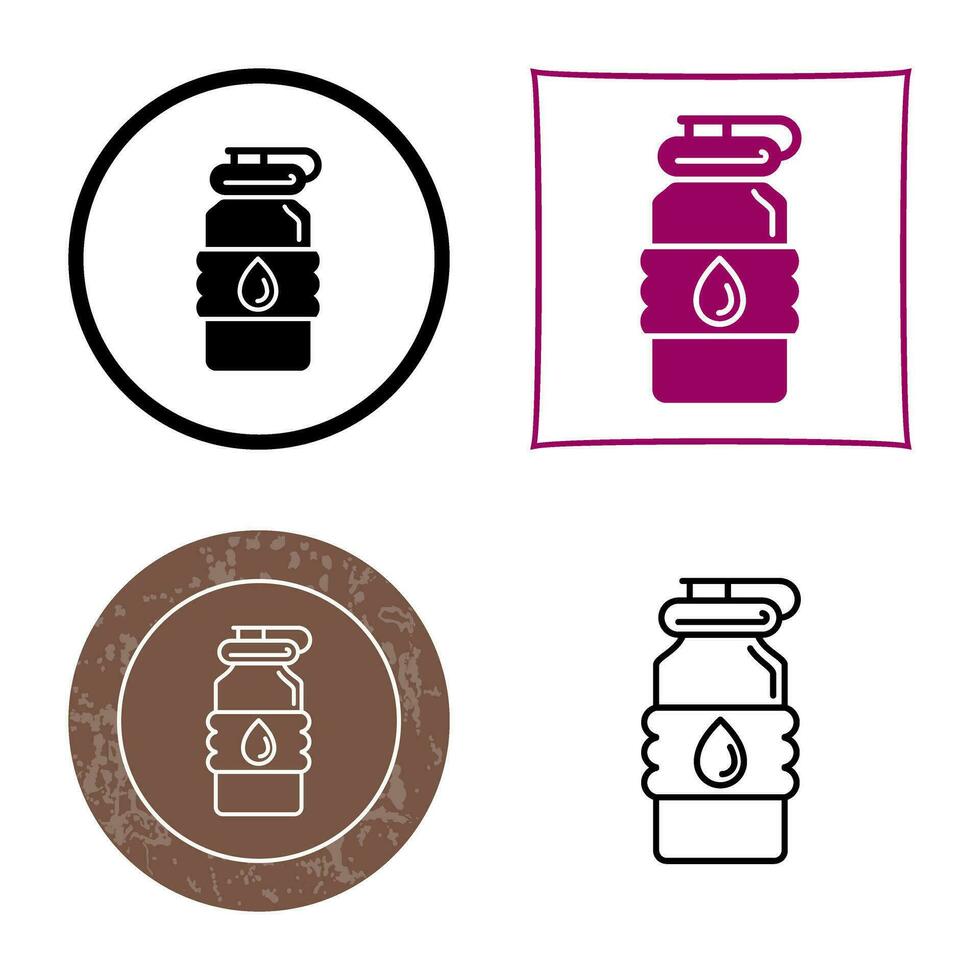 Water Bottle Vector Icon