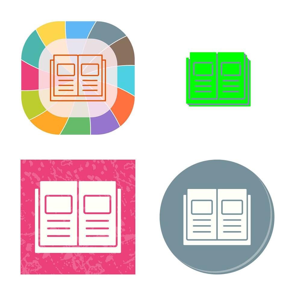 Ebook Vector Icon