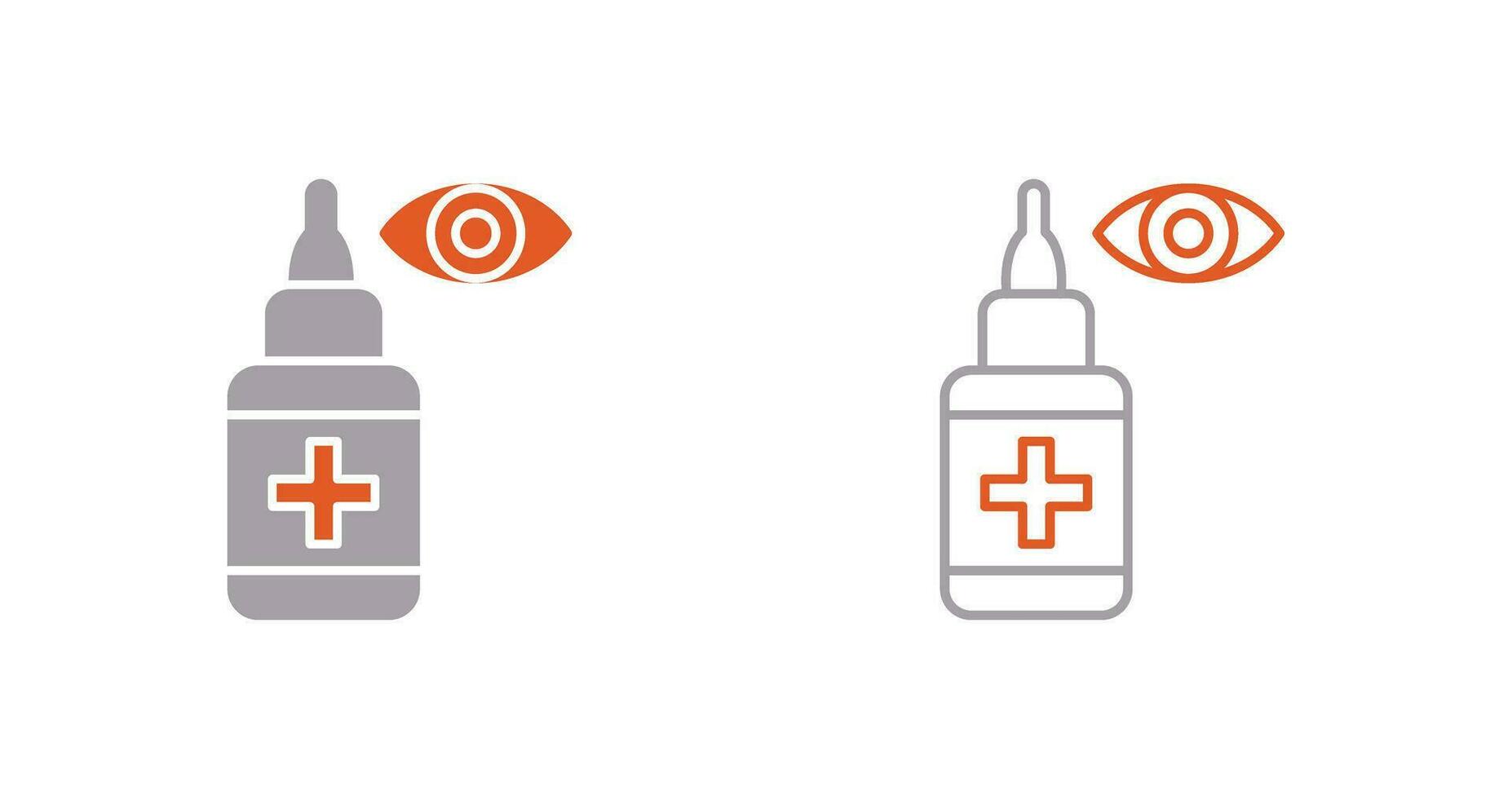 Eye Drop Vector Icon