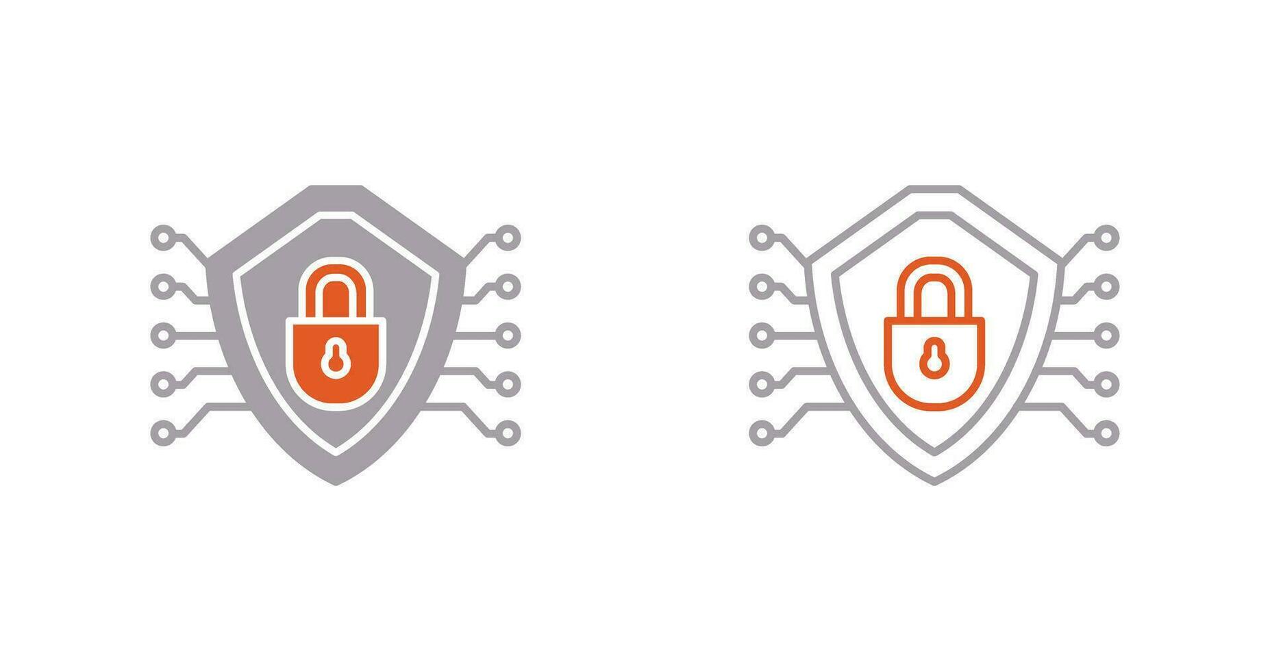 Cyber Security Vector Icon