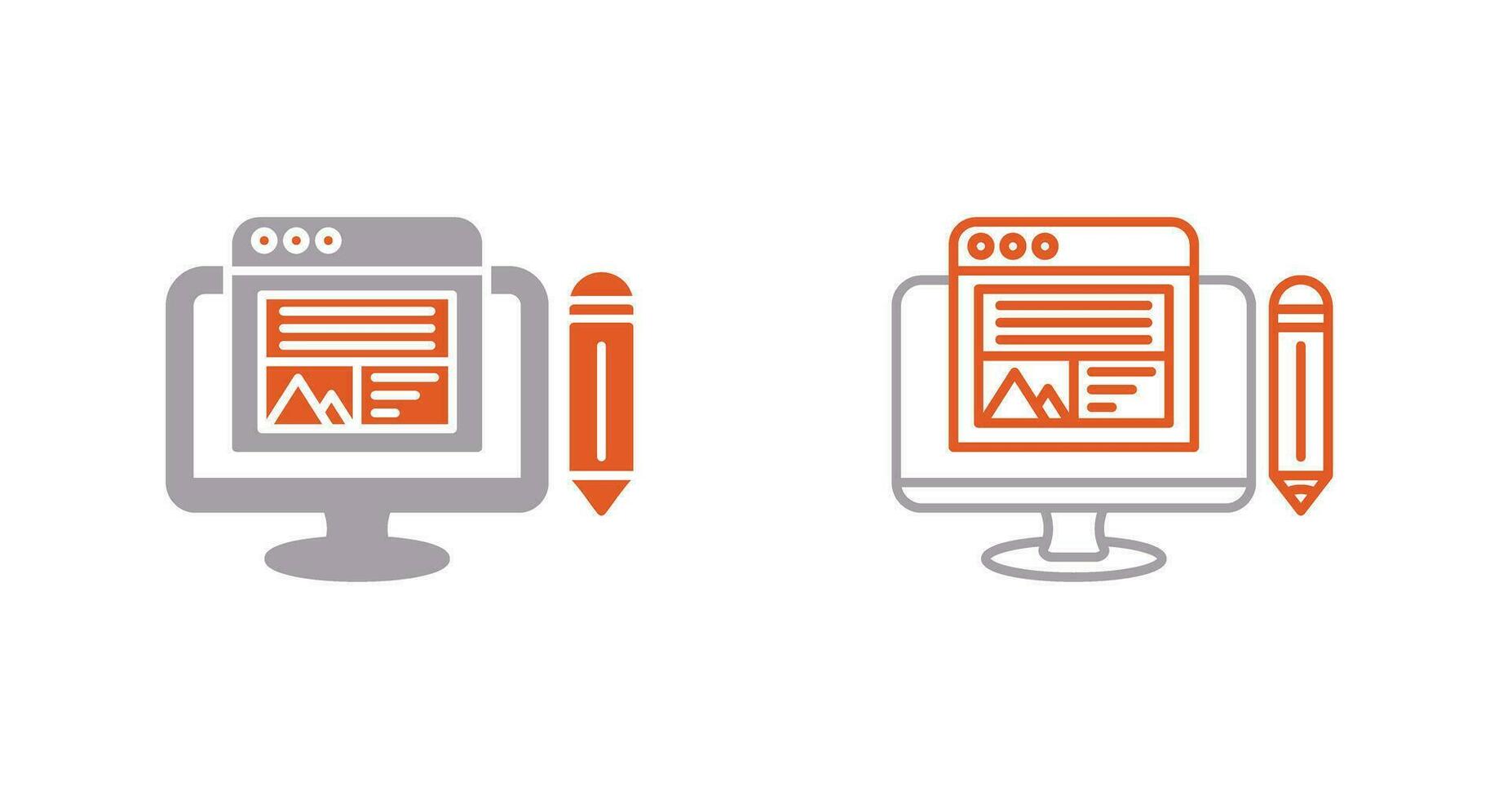 Web Design Vector Icon