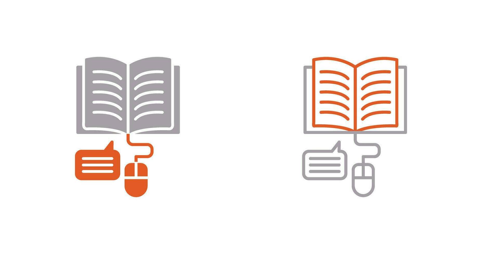 Online Learning Vector Icon