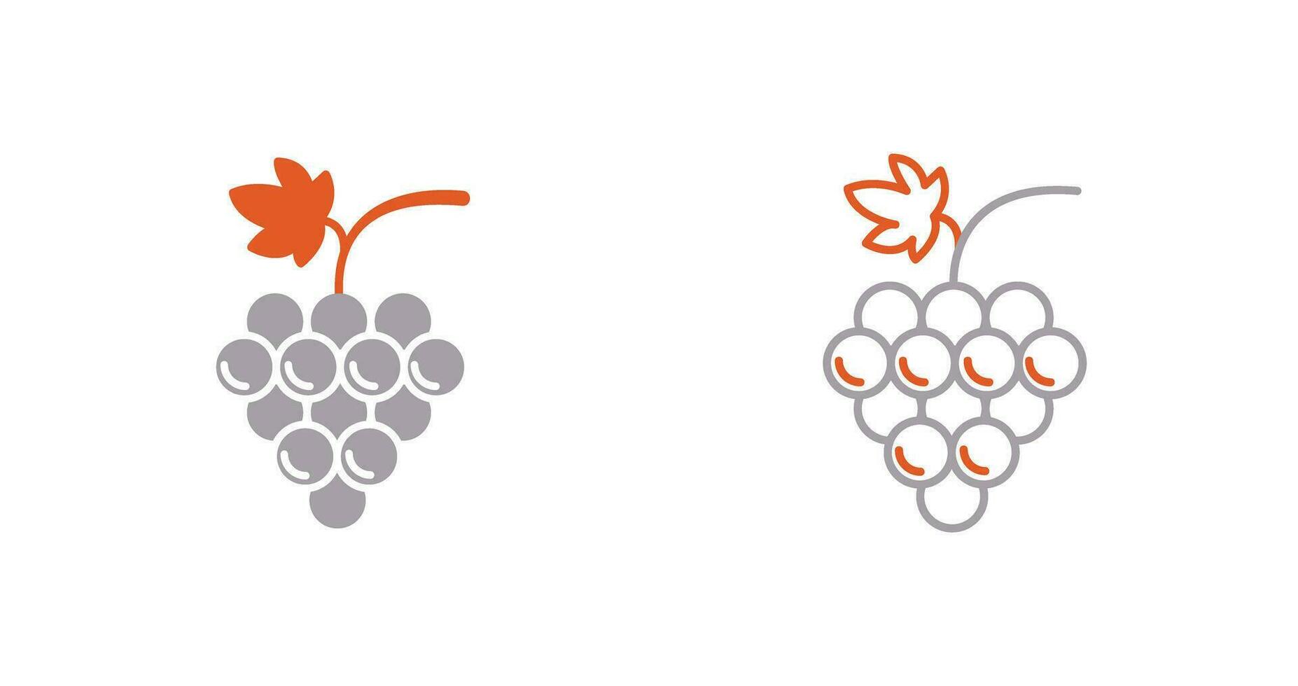 Grapes Vector Icon