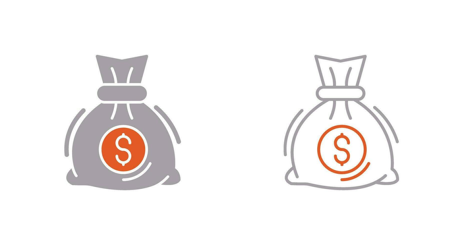 Money Bag Vector Icon