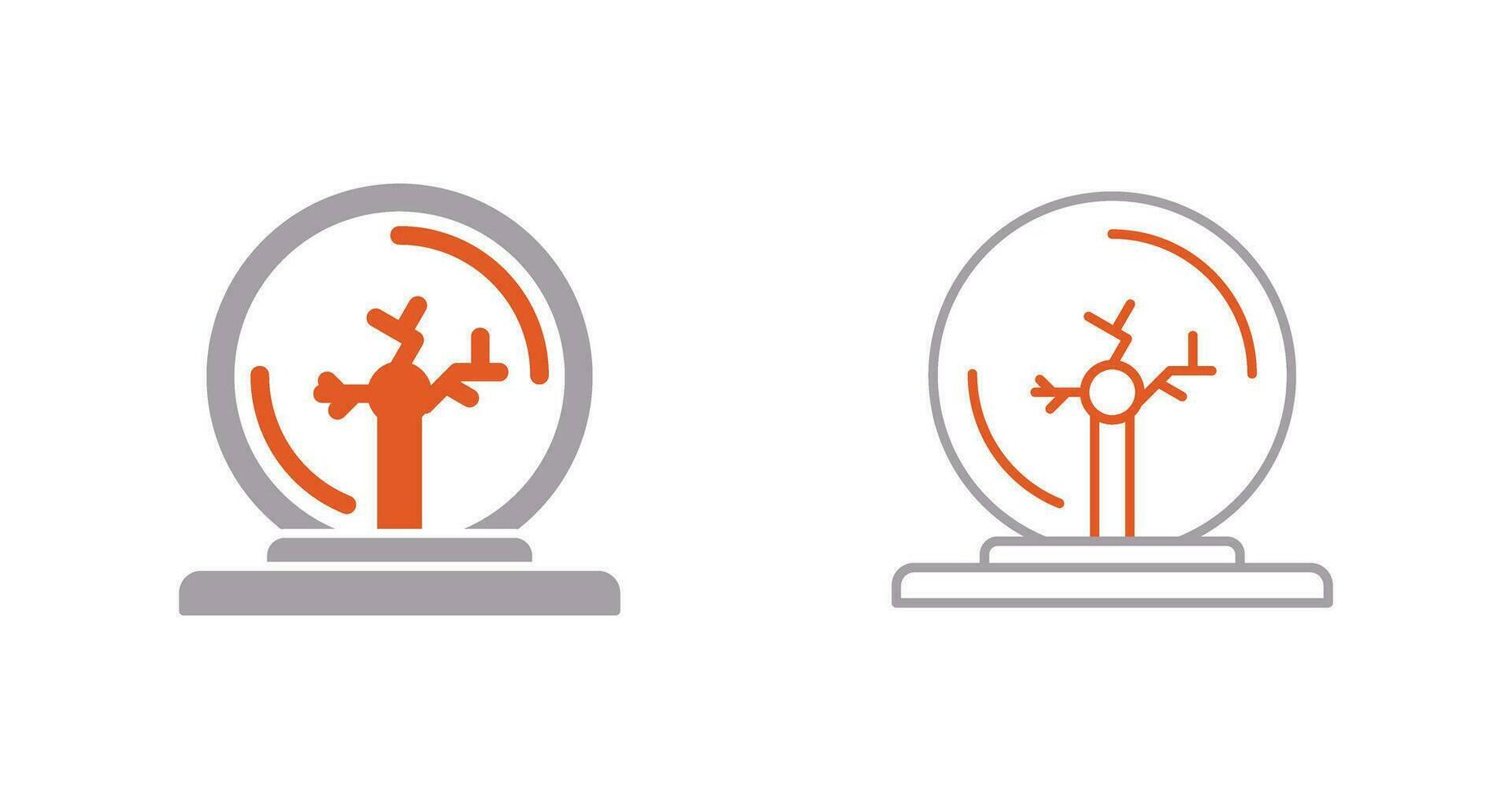 Plasma Ball Vector Icon