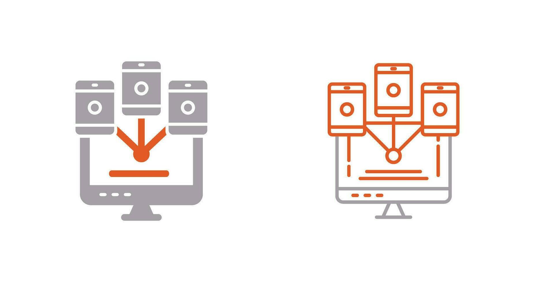 Computer Networks Vector Icon