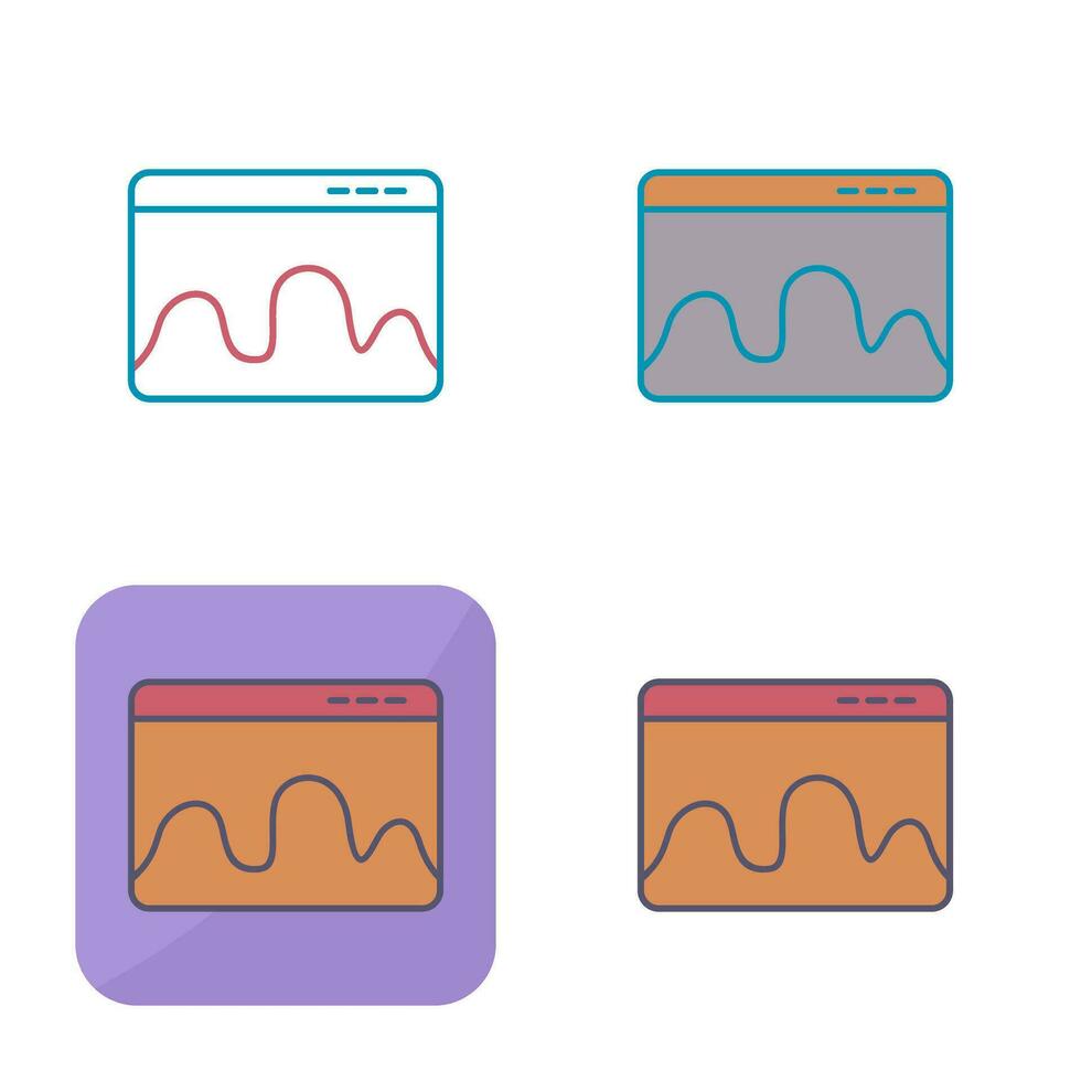 Webpage Statistics Vector Icon