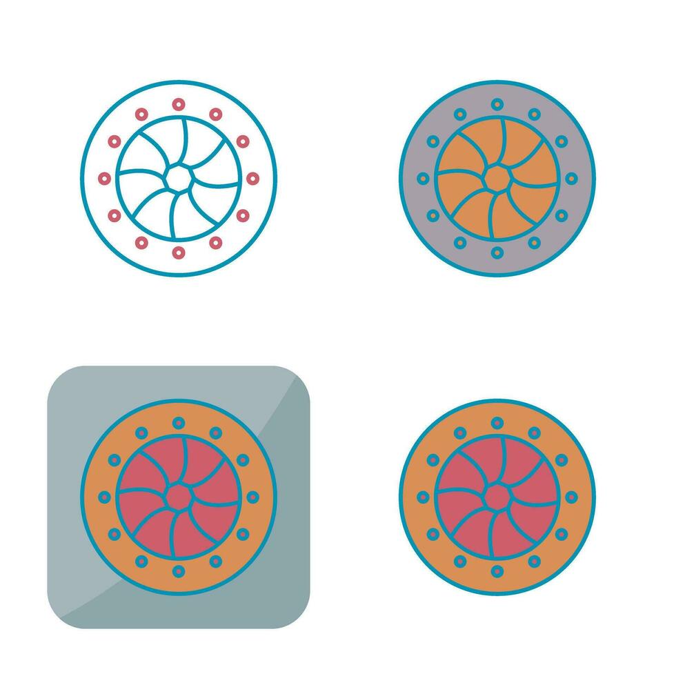 Unique Optical Diaphram Vector Icon