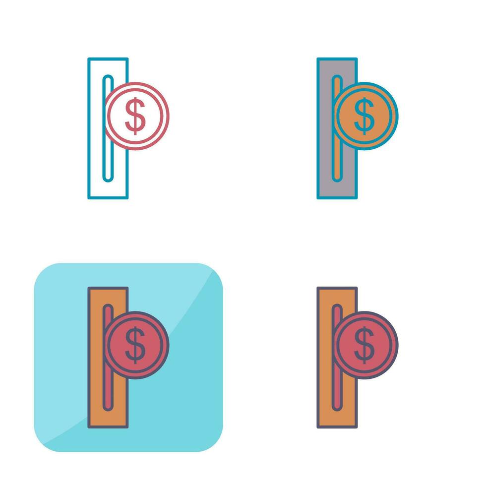 Slot for Coins Vector Icon