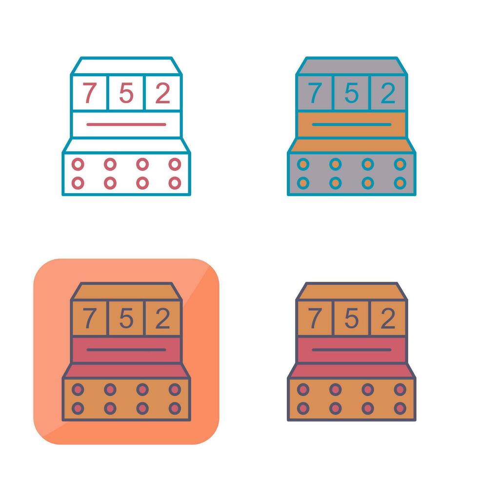 Slot Machine Vector Icon