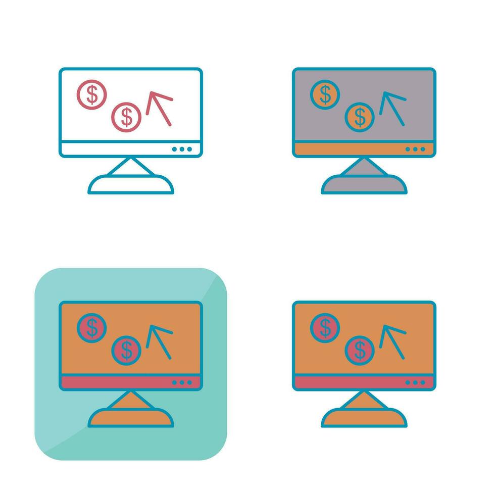 Unique Pay Per Click Vector Icon