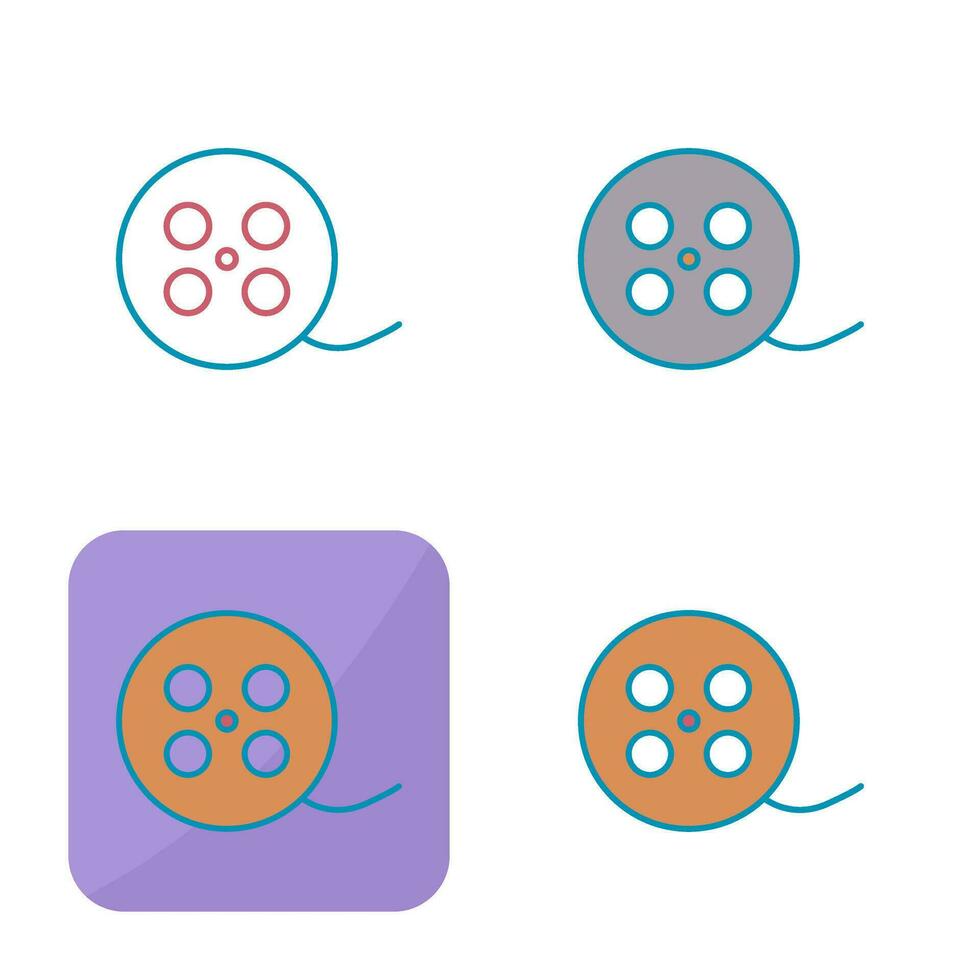 Reel Vector Icon