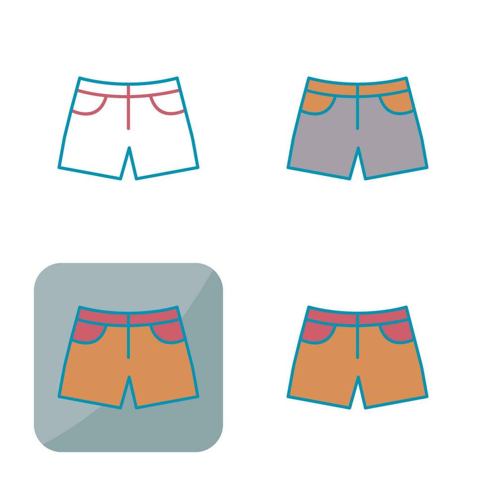 Shorts Vector Icon