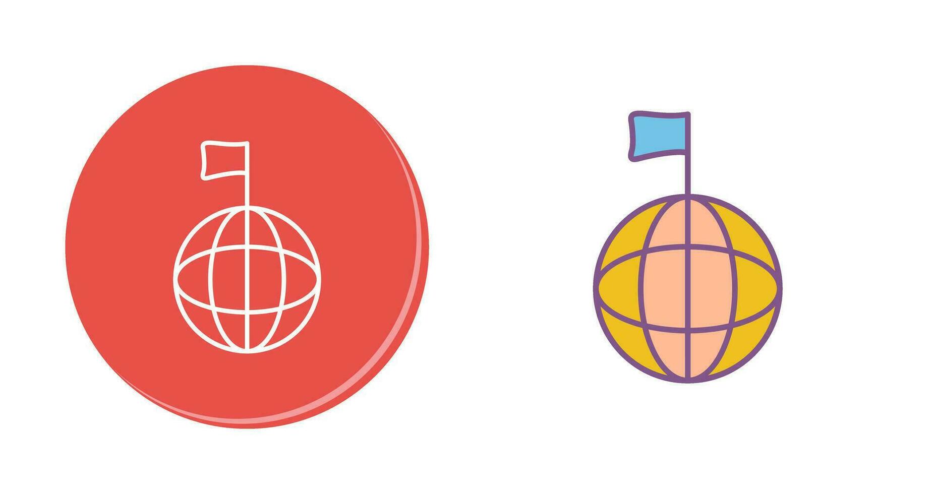 Unique Global Signals Vector Icon