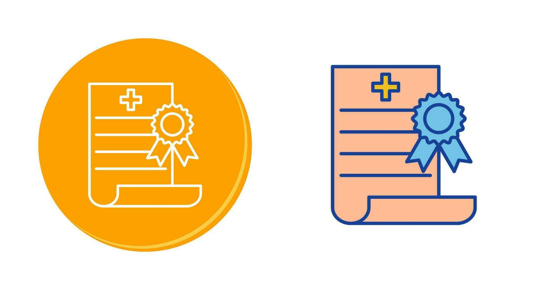 death Certificate Vector Icon