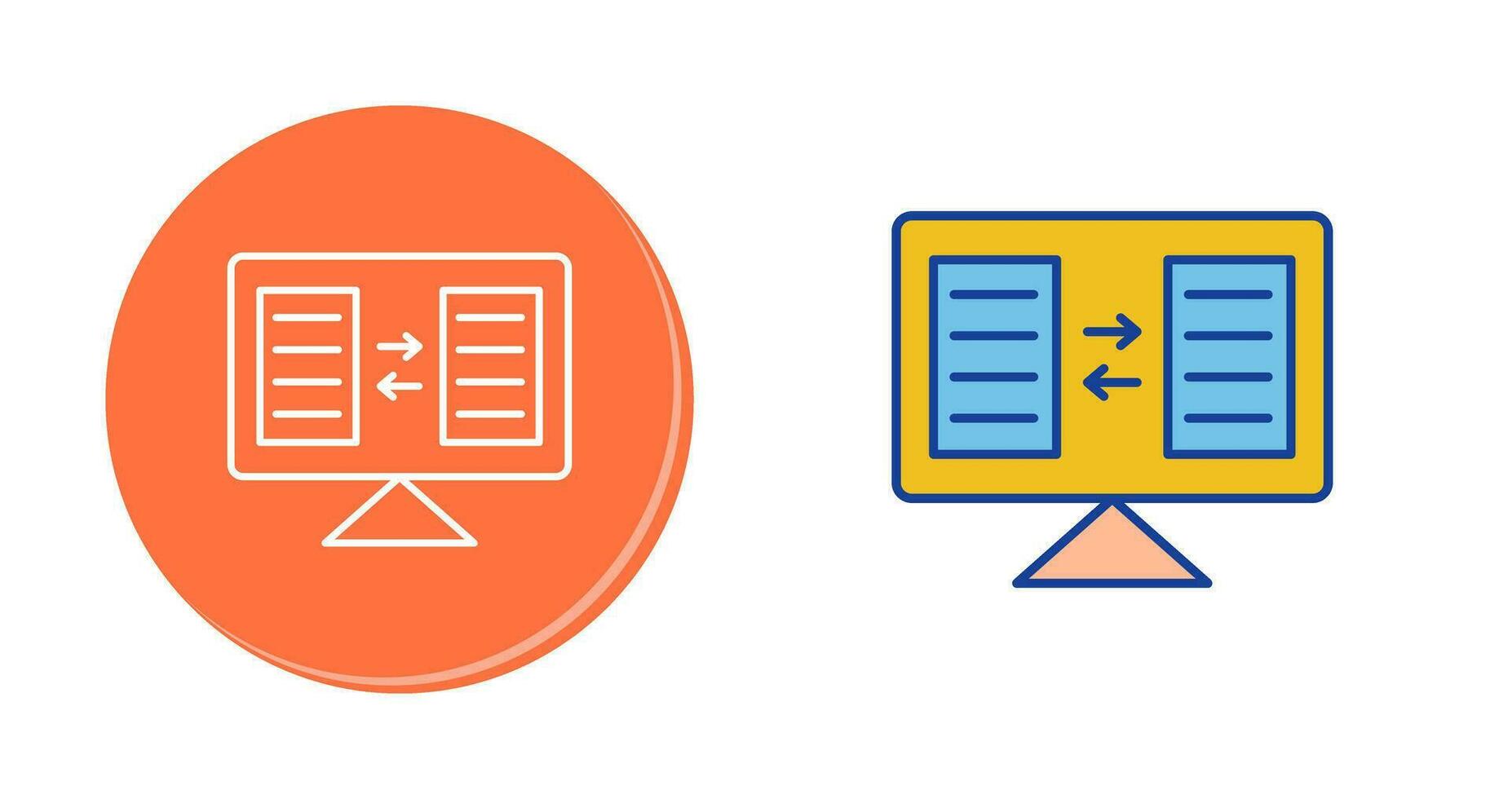 File Sharing Vector Icon