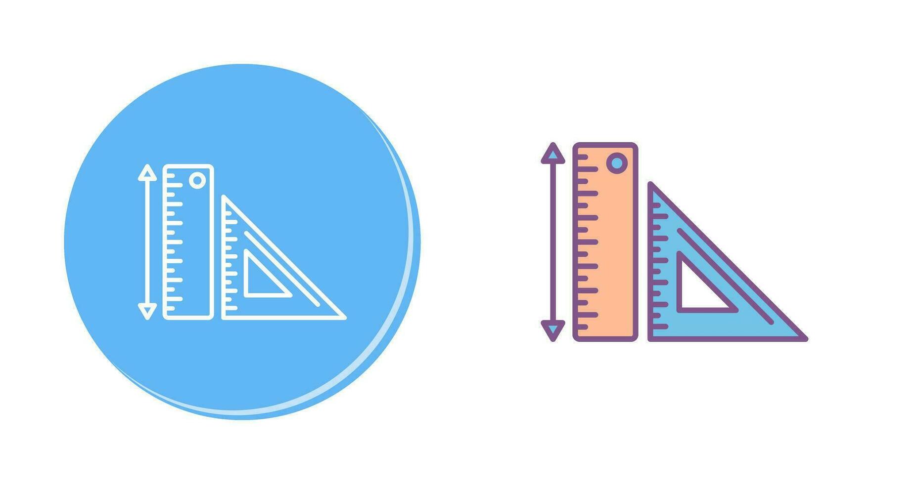 Rulers Vector Icon