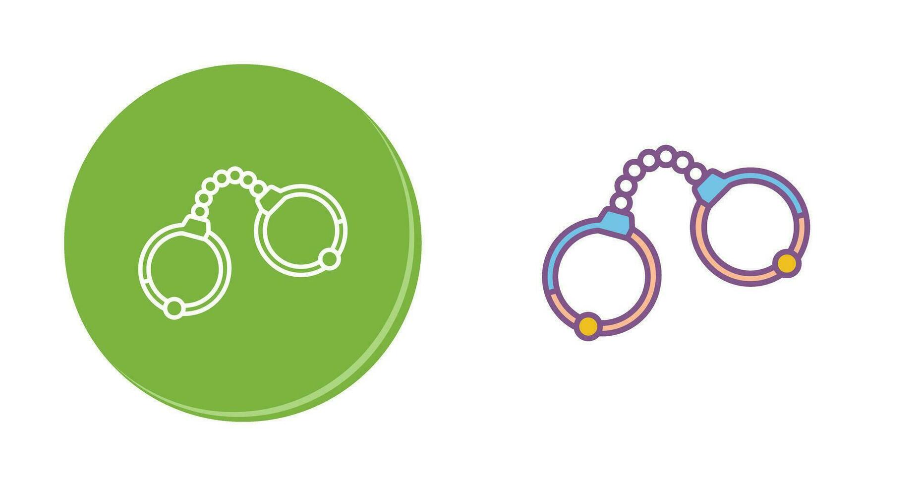 Handcuffs Vector Icon